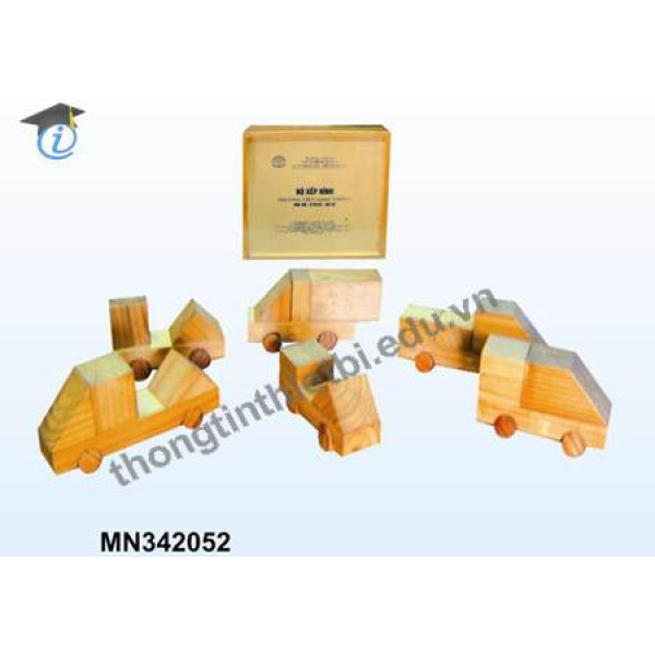 Bộ xếp hình các phương tiện giao thông